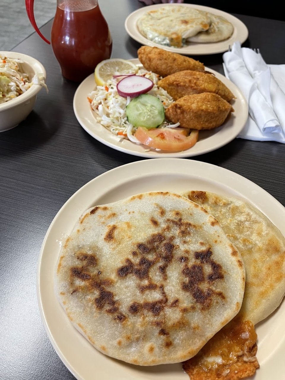 Pupusas De Harina De Maíz Y Arroz